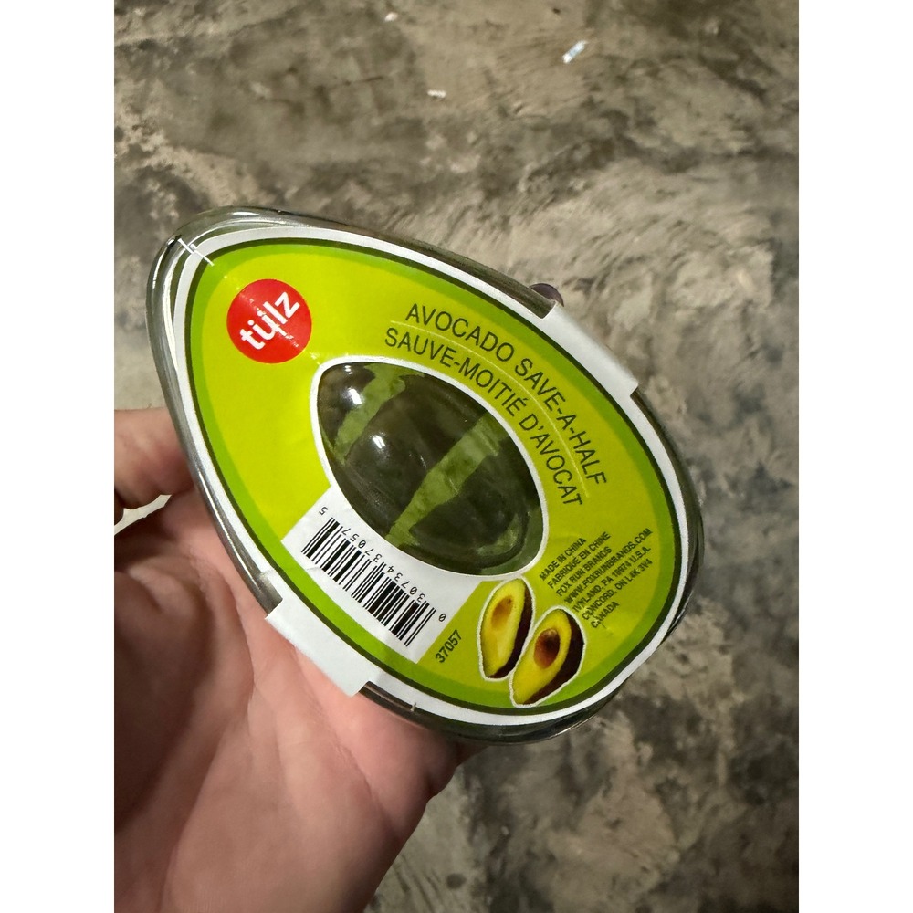 NEW In Package TUILZ Avocado Saver / Avocado Storage Container Half Avocado